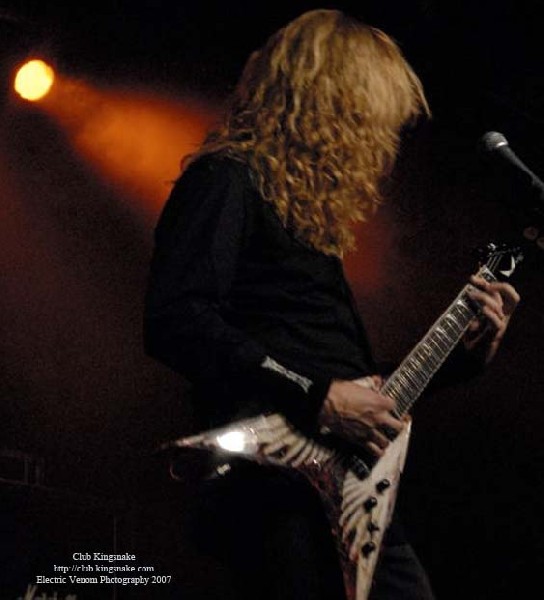 Megadeth; The Rave, Milwaukee WI; September 19, 2007