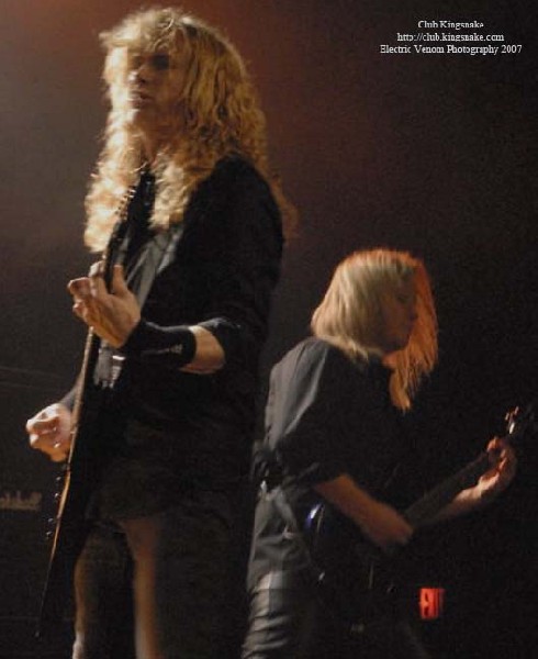 Megadeth; The Rave, Milwaukee WI; September 19, 2007