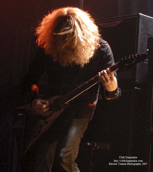 Megadeth; The Rave, Milwaukee WI; September 19, 2007