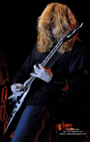 Megadeth; The Rave, Milwaukee WI; September 19, 2007