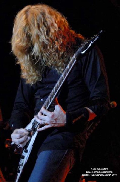 Megadeth; The Rave, Milwaukee WI; September 19, 2007