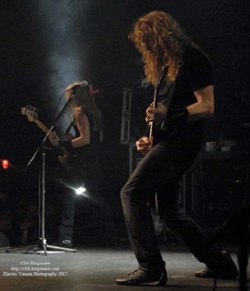 Megadeth; The Rave, Milwaukee WI; September 19, 2007