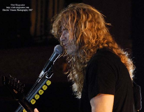 Megadeth; The Rave, Milwaukee WI; September 19, 2007