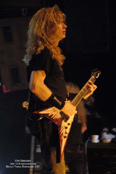 Megadeth; The Rave, Milwaukee WI; September 19, 2007