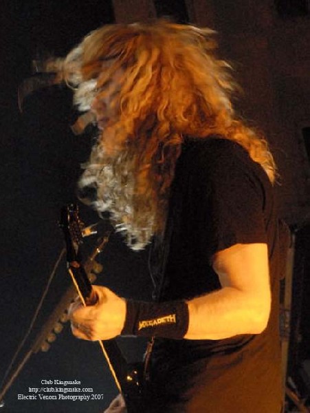 Megadeth; The Rave, Milwaukee WI; September 19, 2007