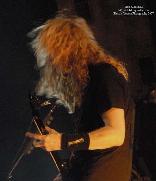 Megadeth; The Rave, Milwaukee WI; September 19, 2007