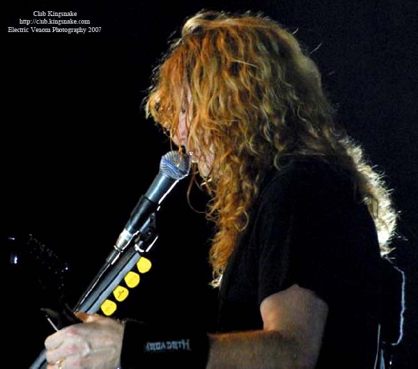 Megadeth; The Rave, Milwaukee WI; September 19, 2007