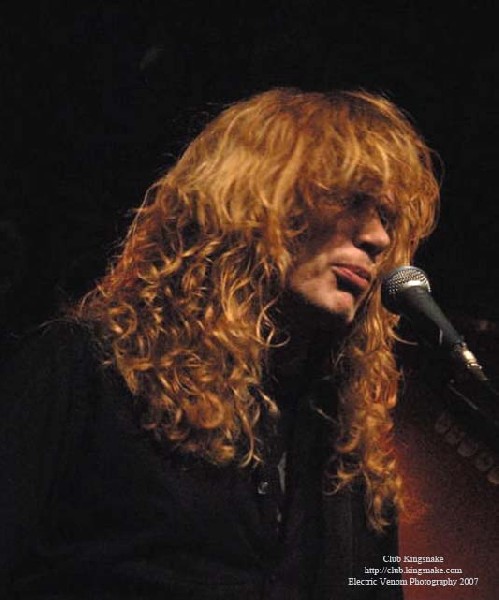 Megadeth; The Rave, Milwaukee WI; September 19, 2007