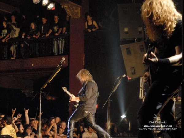 Megadeth; The Rave, Milwaukee WI; September 19, 2007