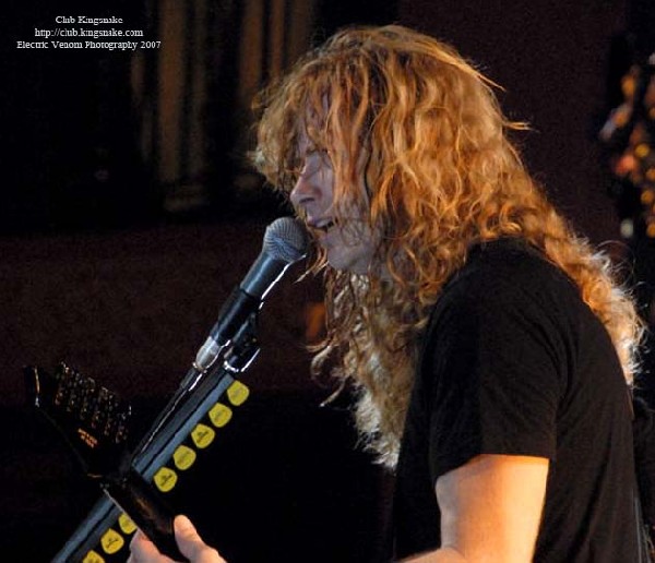 Megadeth; The Rave, Milwaukee WI; September 19, 2007