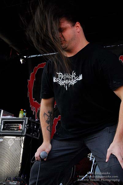 Cannibal Corpse; First Midwest Bank Amphitheatre; Mayhem Fest 2009.