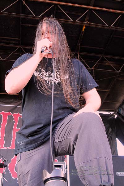 Cannibal Corpse; First Midwest Bank Amphitheatre; Mayhem Fest 2009.