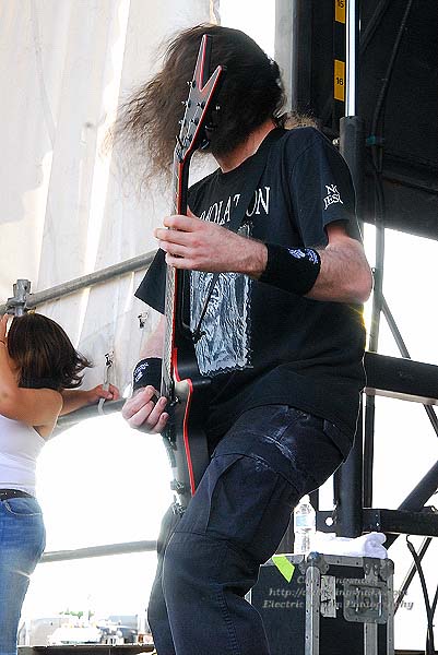 Cannibal Corpse; First Midwest Bank Amphitheatre; Mayhem Fest 2009.