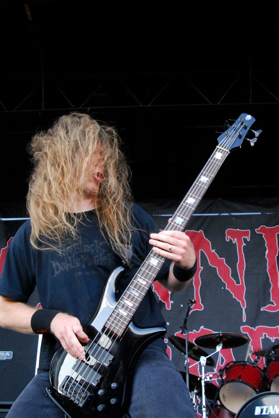 Cannibal Corpse; First Midwest Bank Amphitheatre; Mayhem Fest 2009.