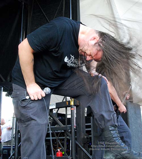 Cannibal Corpse; First Midwest Bank Amphitheatre; Mayhem Fest 2009.