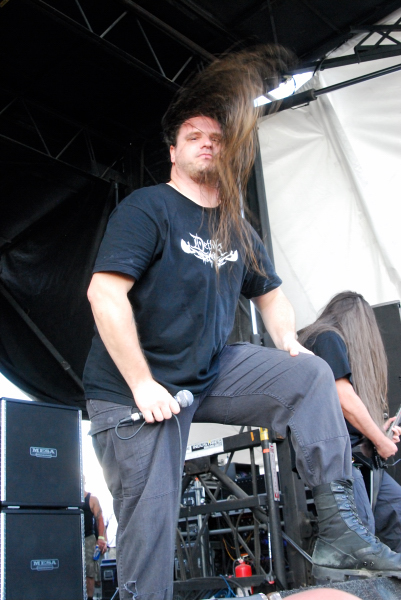 Cannibal Corpse; First Midwest Bank Amphitheatre; Mayhem Fest 2009.