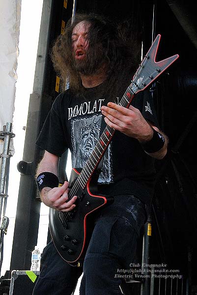 Cannibal Corpse; First Midwest Bank Amphitheatre; Mayhem Fest 2009.