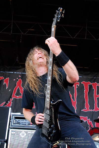 Cannibal Corpse; First Midwest Bank Amphitheatre; Mayhem Fest 2009.