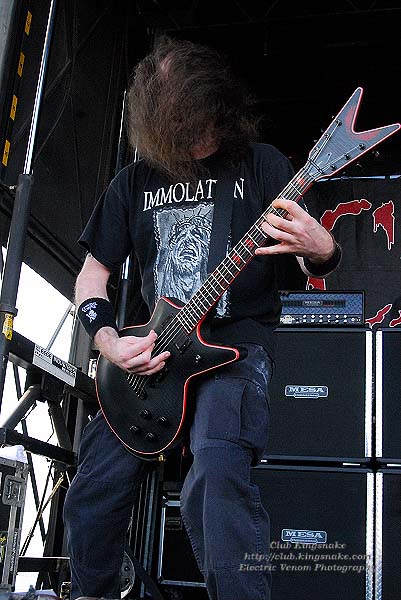 Cannibal Corpse; First Midwest Bank Amphitheatre; Mayhem Fest 2009.