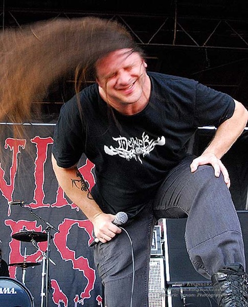 Cannibal Corpse; First Midwest Bank Amphitheatre; Mayhem Fest 2009.