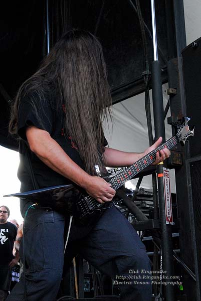 Cannibal Corpse; First Midwest Bank Amphitheatre; Mayhem Fest 2009.