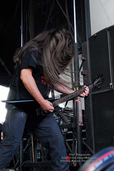 Cannibal Corpse; First Midwest Bank Amphitheatre; Mayhem Fest 2009.