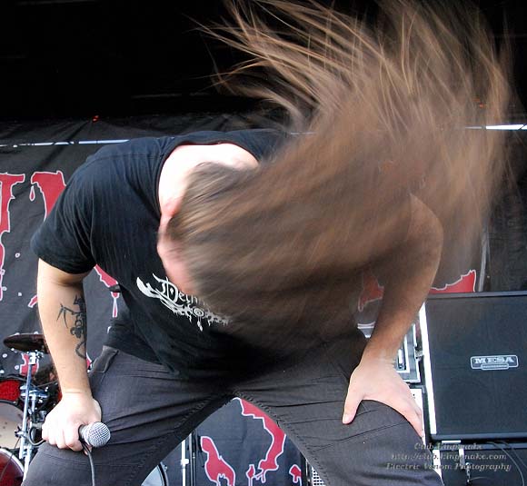 Cannibal Corpse; First Midwest Bank Amphitheatre; Mayhem Fest 2009.