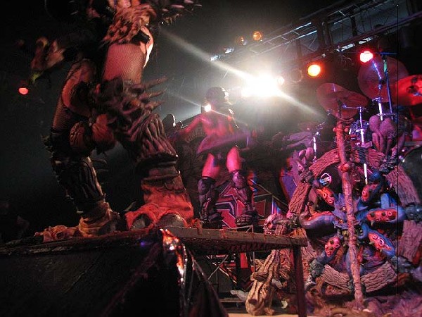 Gwar, Sounds of the Underground, The Rave, Milwaukee WI