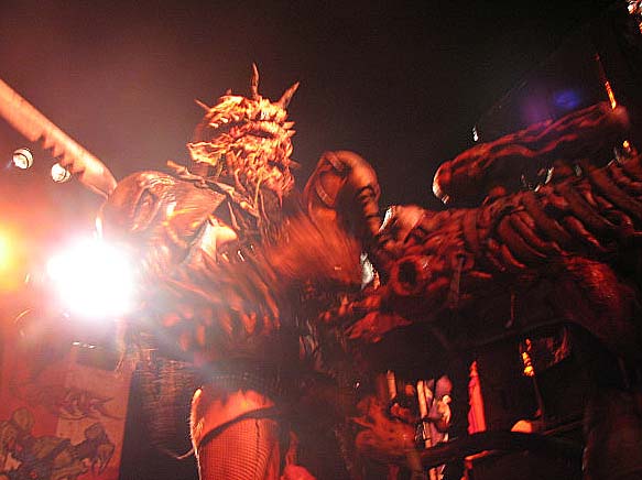 Gwar, Sounds of the Underground, The Rave, Milwaukee WI