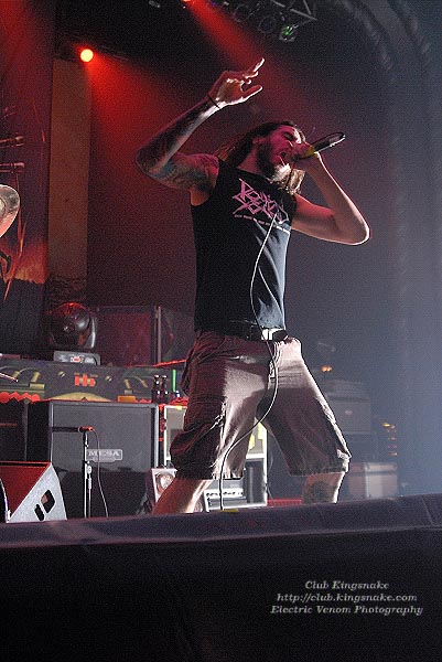 Job For a Cowboy; The Rave, Milwaukee WI; November 6, 2009.