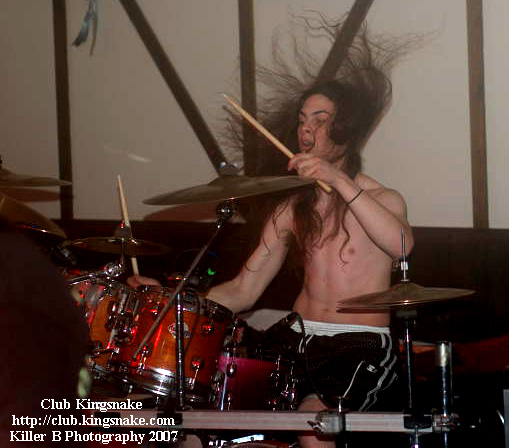 Job For A Cowboy, January 12, 2007.  The Orchard Inn, Menomonee Falls WI