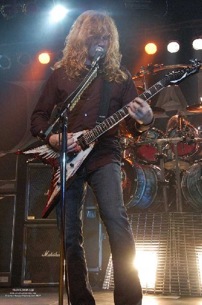 Megadeth; The Rave, Milwaukee WI; September 19, 2007