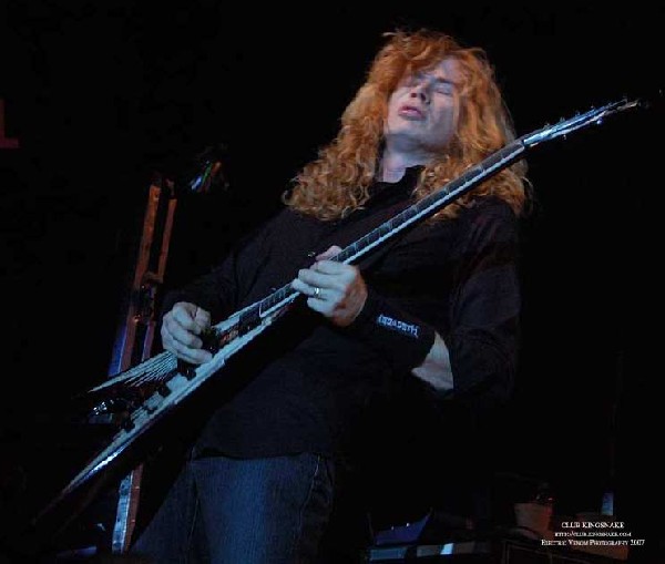 Megadeth; The Rave, Milwaukee WI; September 19, 2007