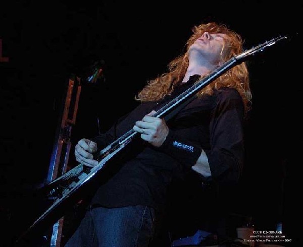 Megadeth; The Rave, Milwaukee WI; September 19, 2007