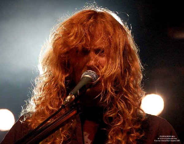 Megadeth; The Rave, Milwaukee WI; September 19, 2007