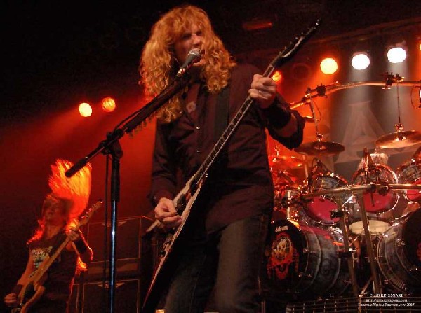 Megadeth; The Rave, Milwaukee WI; September 19, 2007