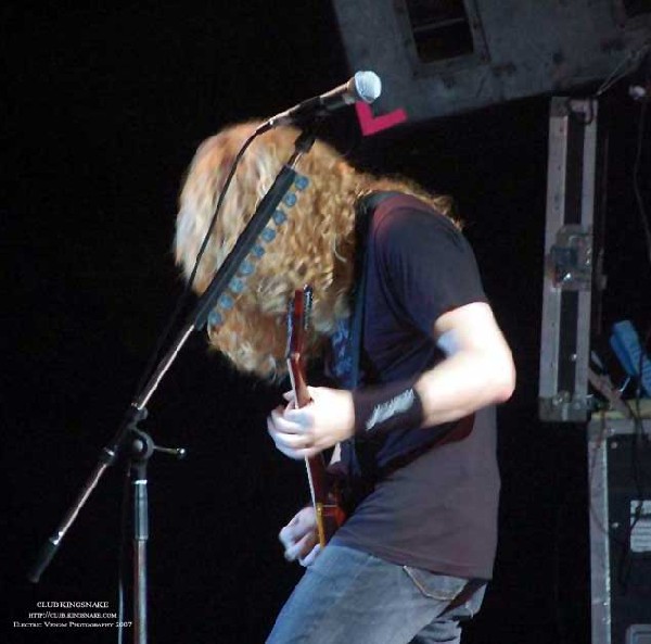 Megadeth; The Rave, Milwaukee WI; September 19, 2007