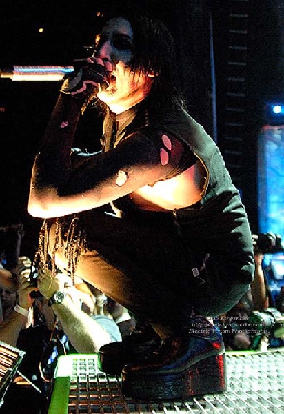 Marilyn Manson; First Midwest Bank Amphitheatre; Mayhem Fest 2009.