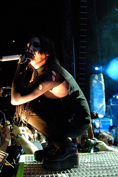 Marilyn Manson; First Midwest Bank Amphitheatre; Mayhem Fest 2009.
