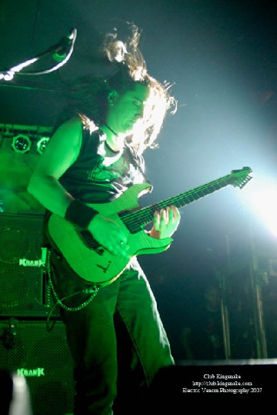 Shadows Fall; The Rave, Milwaukee WI; October 15, 2007.