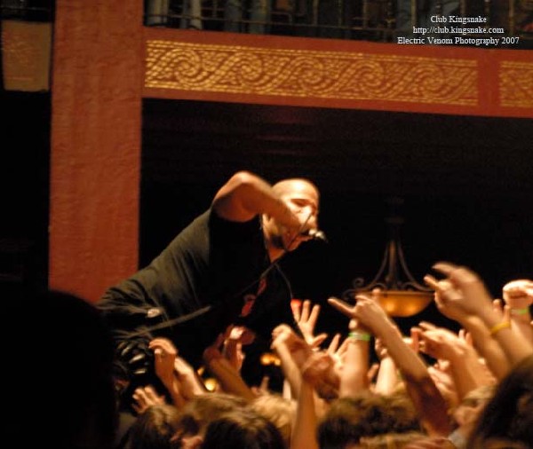 Shadows Fall; The Rave, Milwaukee WI; October 15, 2007.