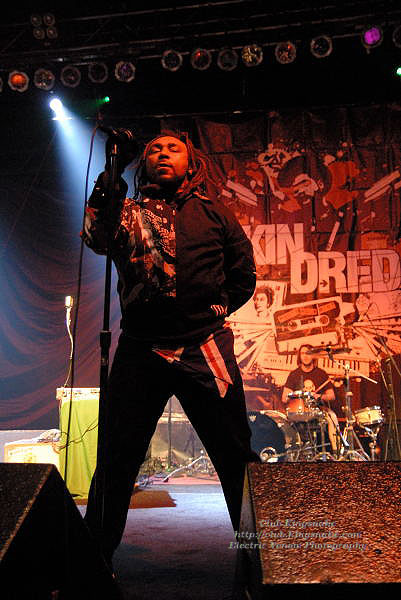 Skindred, The Rave, Milwaukee WI January 16, 2009