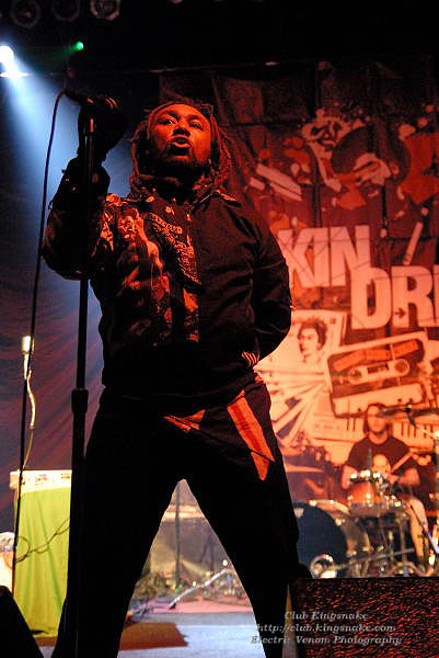 Skindred, The Rave, Milwaukee WI January 16, 2009