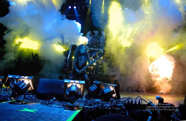 Slayer; First Midwest Bank Amphitheatre; Mayhem Fest 2009.