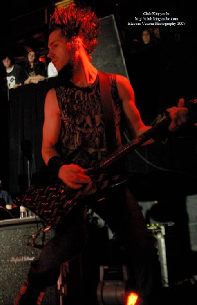 Static X; The Rave, Milwaukee WI; October 15, 2007.