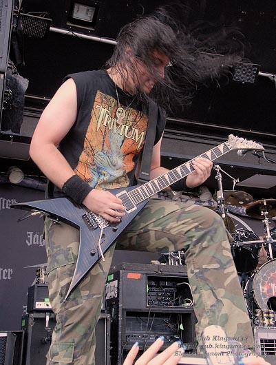 Trivium; First Midwest Bank Amphitheatre; Mayhem Fest 2009.