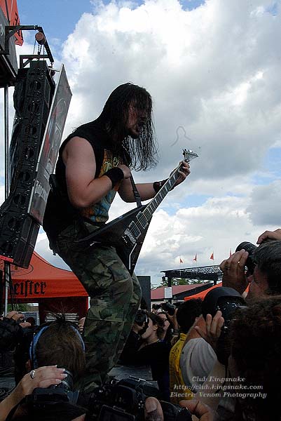 Trivium; First Midwest Bank Amphitheatre; Mayhem Fest 2009.