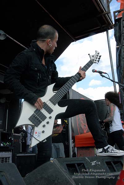 Trivium; First Midwest Bank Amphitheatre; Mayhem Fest 2009.