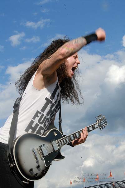 Trivium; First Midwest Bank Amphitheatre; Mayhem Fest 2009.