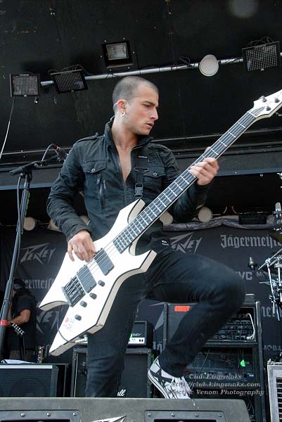 Trivium; First Midwest Bank Amphitheatre; Mayhem Fest 2009.